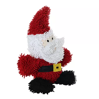 Product MIGHTY Microfiber Ball Med Santa Dog Toy