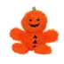 MIGHTY Microfiber Ball Med Pumpkin Man Dog Toy image thumbnail 1
