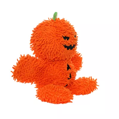 Product MIGHTY Microfiber Ball Med Pumpkin Man Dog Toy