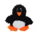 MIGHTY Microfiber Ball Med Penguin Black Dog Toy image thumbnail 1