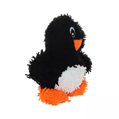 Product MIGHTY Microfiber Ball Med Penguin Black Dog Toy