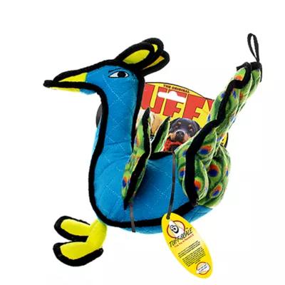 Product TUFFY® Zoo Animal Themed Dog Toy- Peacock