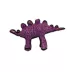 TUFFY® Dinosaur Purple Stegosaurus Dog Toy image thumbnail 1