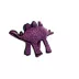 TUFFY® Dinosaur Purple Stegosaurus Dog Toy image thumbnail 4