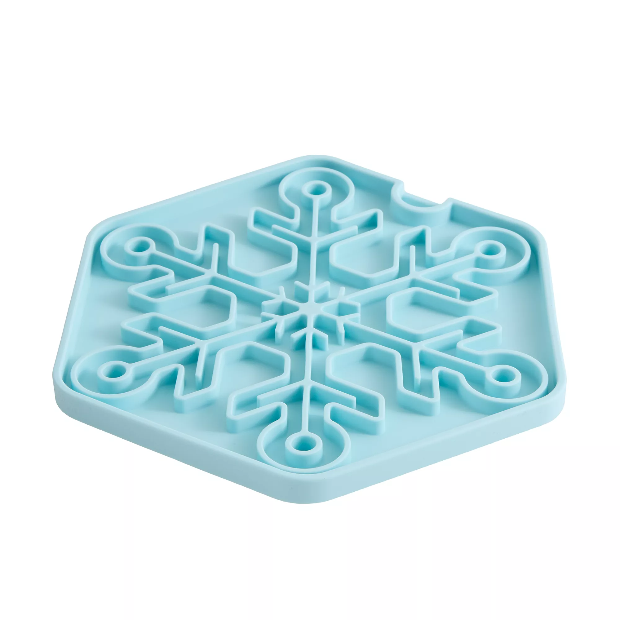 Slow Feeder Licking Mat - Snowflake