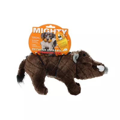 Product MIGHTY Safari Warthog Brown Dog Toy
