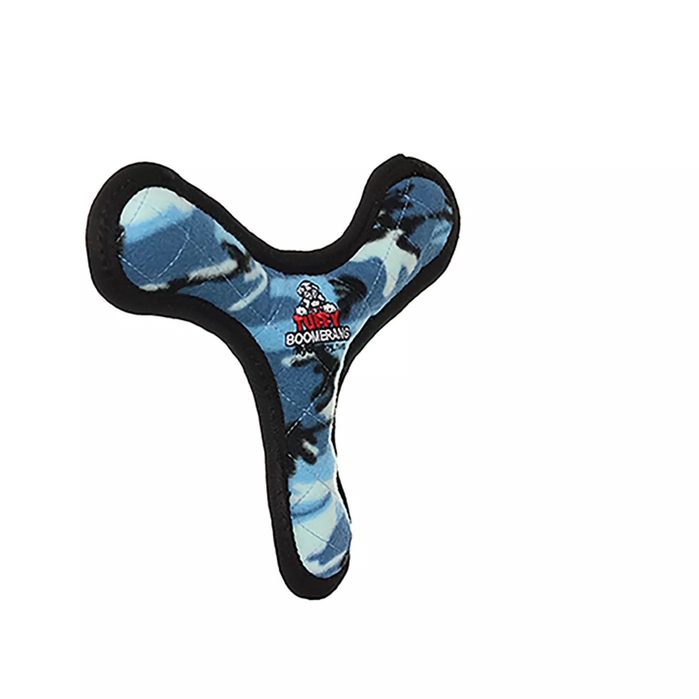TUFFY® Ultimate Boomerang Blue Camo Dog Toy