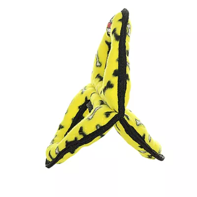 Product TUFFY® Ultimate 3-Way Ring Yellow Bone Dog Toy