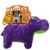 MIGHTY Safari Hippo Purple Dog Toy image thumbnail 5
