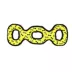 TUFFY® Ultimate 3-Way Tug Yellow Bone Dog Toy image thumbnail 3