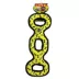 TUFFY® Ultimate 3-Way Tug Yellow Bone Dog Toy image thumbnail 5