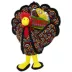 TUFFY® Barnyard Themed Dog Toy- Turkey image thumbnail 5