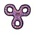 TUFFY® JR 3-Way Tug Pink Leopard Dog Toy image thumbnail 1