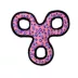TUFFY® JR 3-Way Tug Pink Leopard Dog Toy image thumbnail 3
