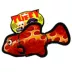 TUFFY® Ocean Fish Red Dog Toy image thumbnail 4