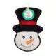 Product Tuffy Holiday Snowman Crinkle Dog Toy