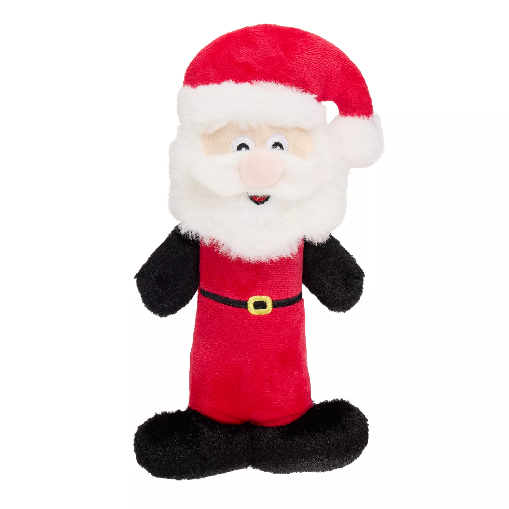 Merry & Bright Stick Mates Santa Dog Toy