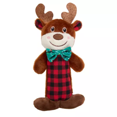 Product Merry & Bright Stick Mates Reindeer Dog Toy