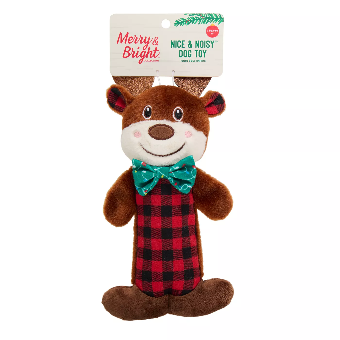 Fred the reindeer shops dog toy