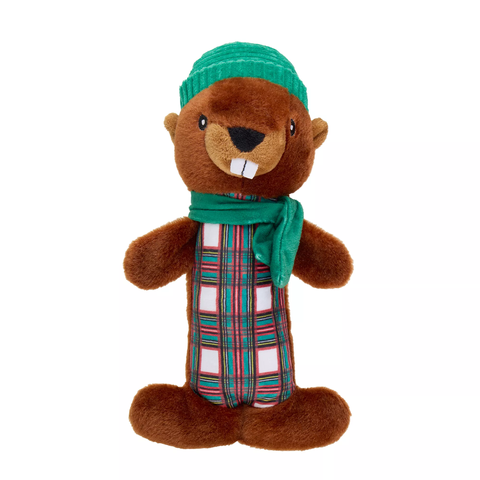 Merry & Bright&trade; Stick Mates Beaver Dog Toy