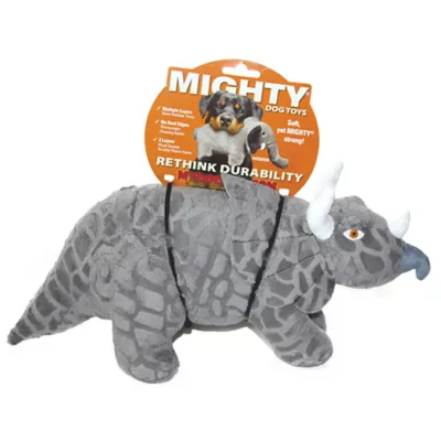 Product MIGHTY Dinosaur Triceratops Dog Toy