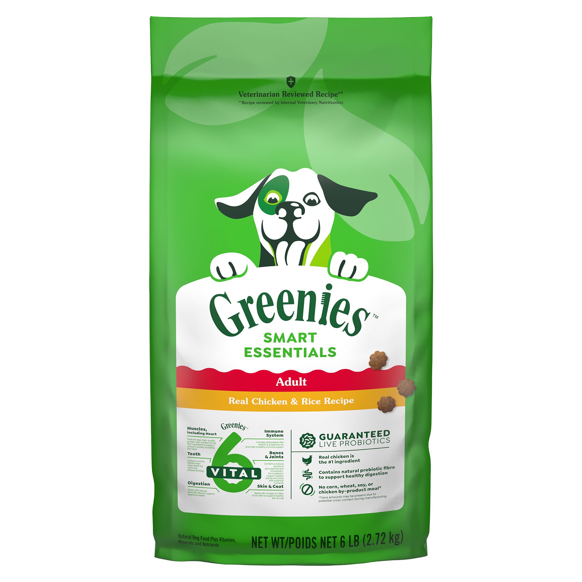 Greenies Smart Essentials High Protein Adult Dry Dog Food Chicken