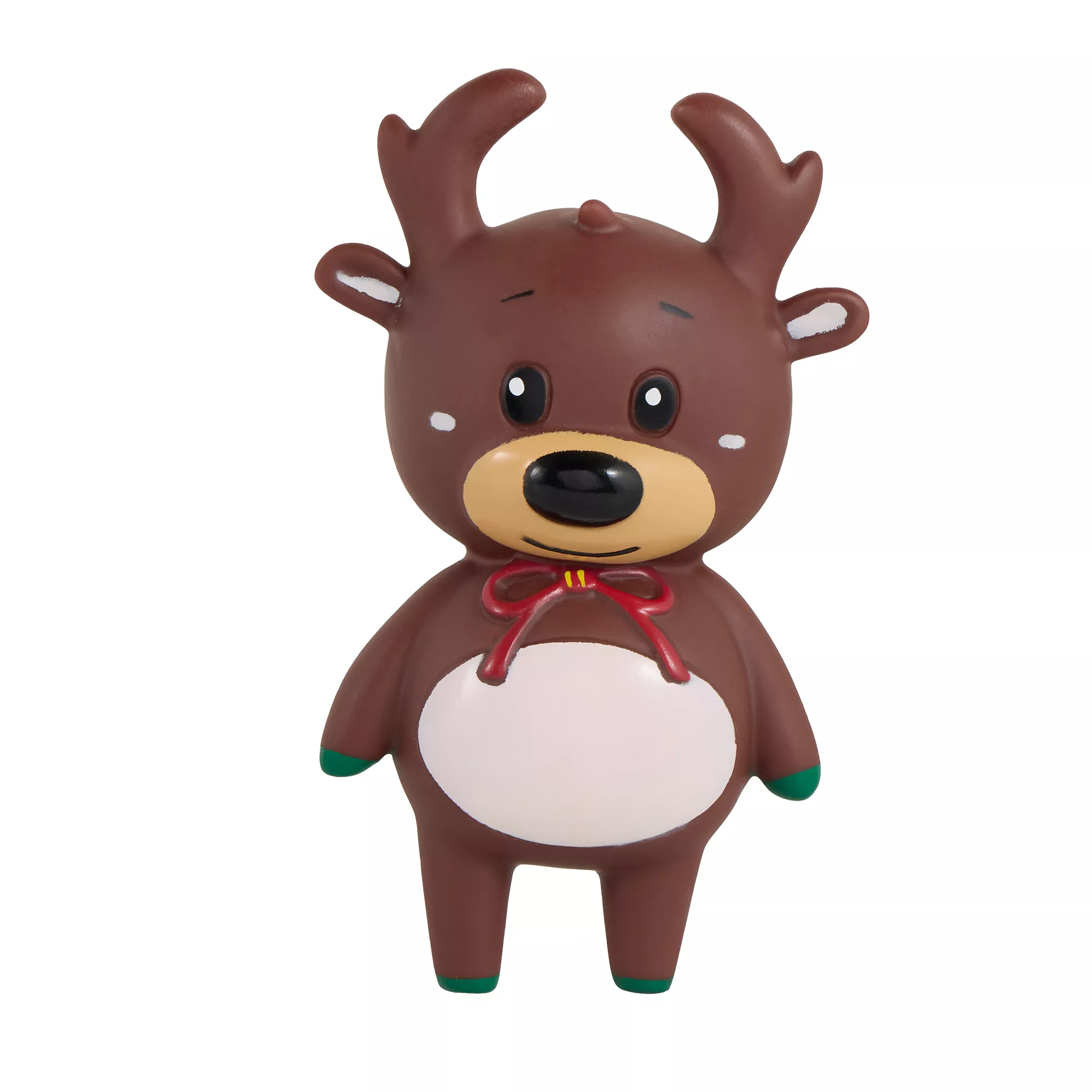 Merry & Bright&trade; Reindeer Vinyl Dog Toy