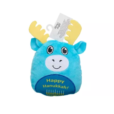 Product Merry & Bright Hannukah Moose Plush Dog Toy