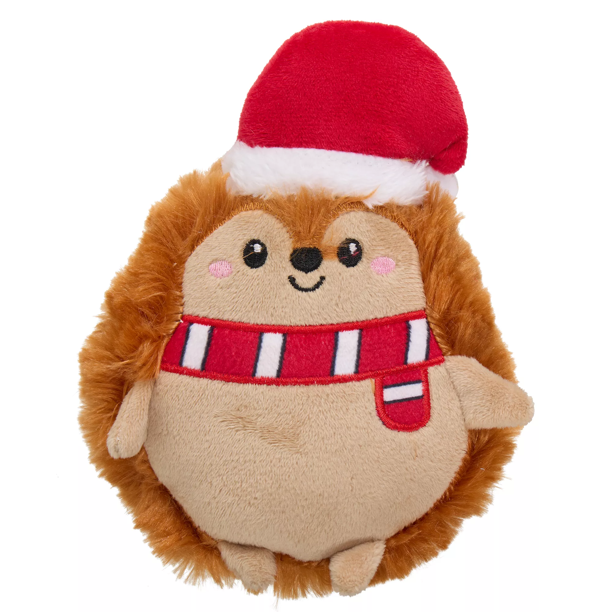 Merry & Bright&trade; Hedgehog Plush Dog Toy