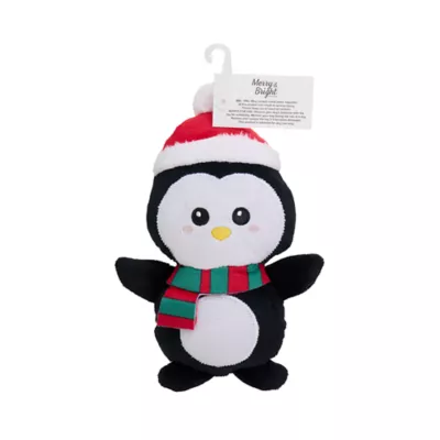 Product Merry & Bright Penguin Plush Dog Toy