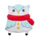 Product Merry & Bright Owl Flattie Dog Toy