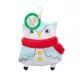 Product Merry & Bright Owl Flattie Dog Toy