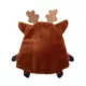 Product Merry & Bright Reindeer Flattie Dog Toy