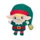 Product Merry & Bright Elf Flattie Dog Toy