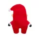 Product Merry & Bright Santa Flattie Dog Toy