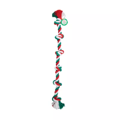 Product Merry & Bright Hedgehog 6-Knot Rope Dog Toy