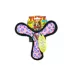 TUFFY® JR Boomerang Pink Leopard Dog Toy image thumbnail 5