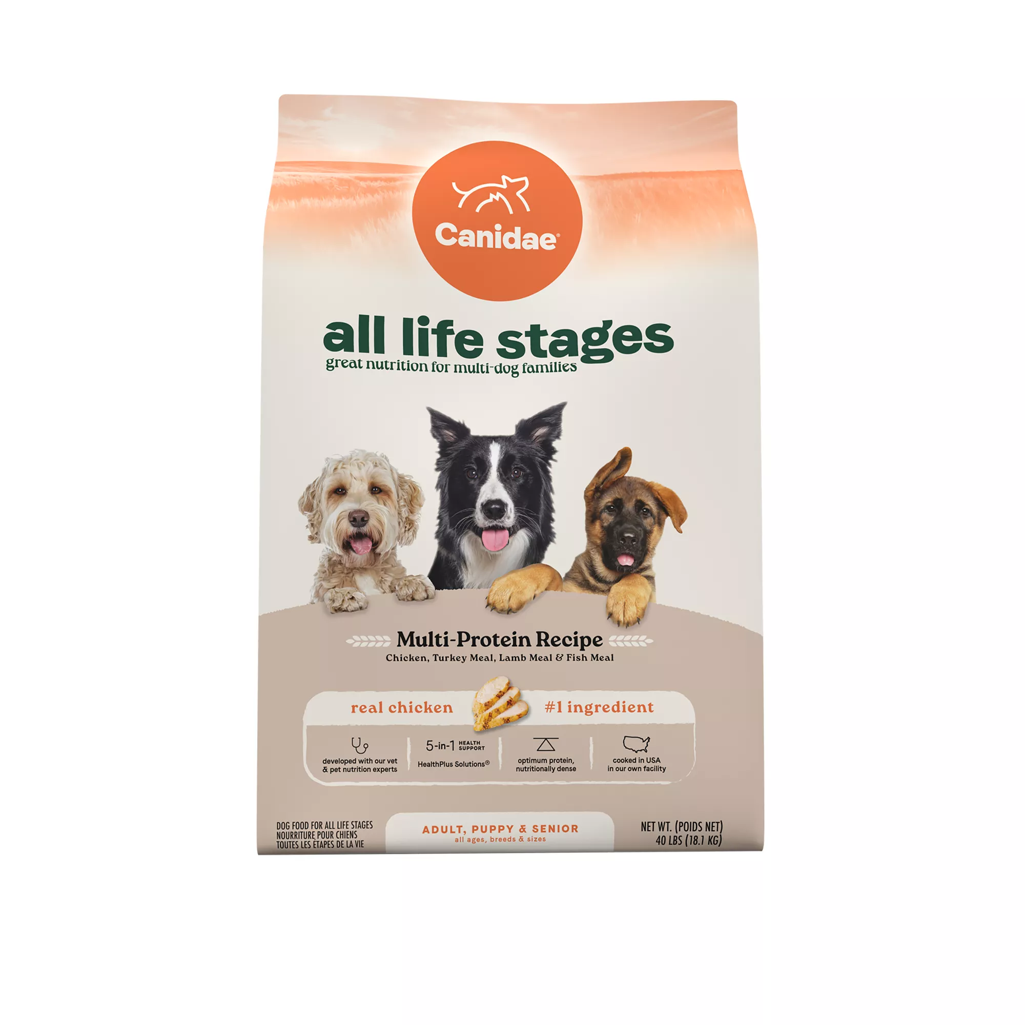 Canidae All Life Stages Dry Dog Food - Multi-Protein Recipe