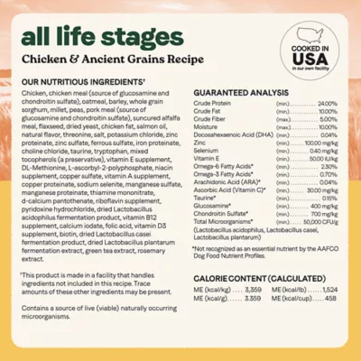 Product Canidae All Life Stages Dry Dog Food - Chicken & Ancient Grains