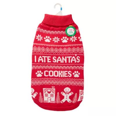 Product Merry & Bright Cookies Ugly Sweater, Dog & Cat