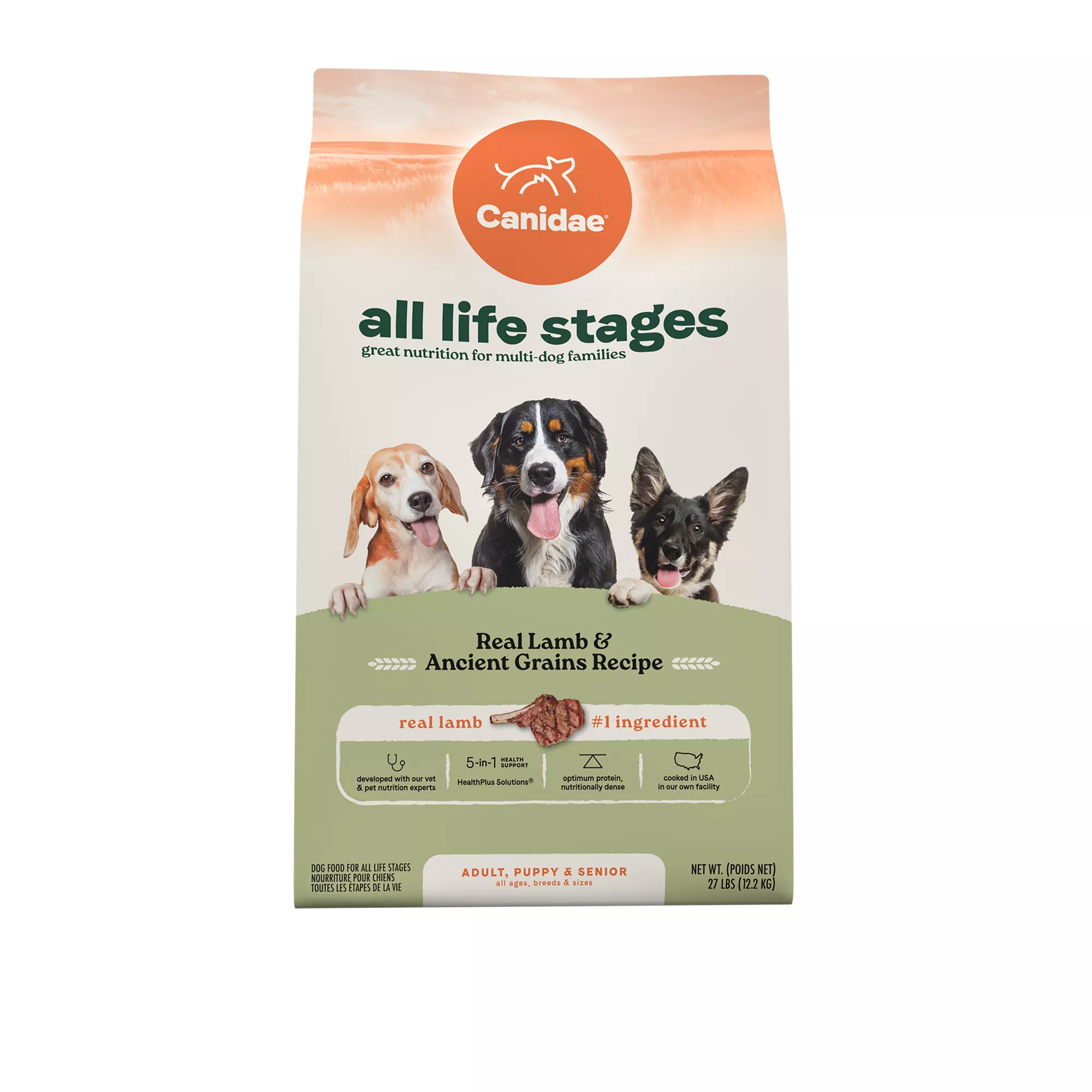 Canidae All Life Stages Dry Dog Food - Lamb & Ancient Grains