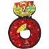 TUFFY® No Stuff Ultimate Ring Red Paw Dog Toy image thumbnail 5