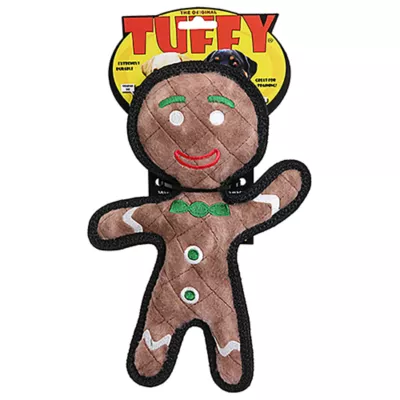 Product TUFFY® Gingerbread Man Dog Toy
