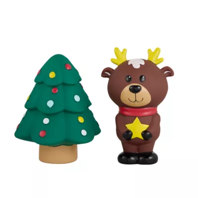 Product Merry & Bright Vinyl Dog Toys 2 Count