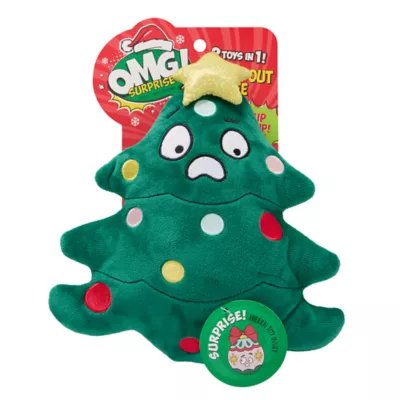 Product OMG Surprise Tricked Out Christmas Tree Dog Toy