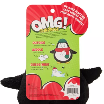 Product  OMG Surprise Perky Penguin Dog Toy