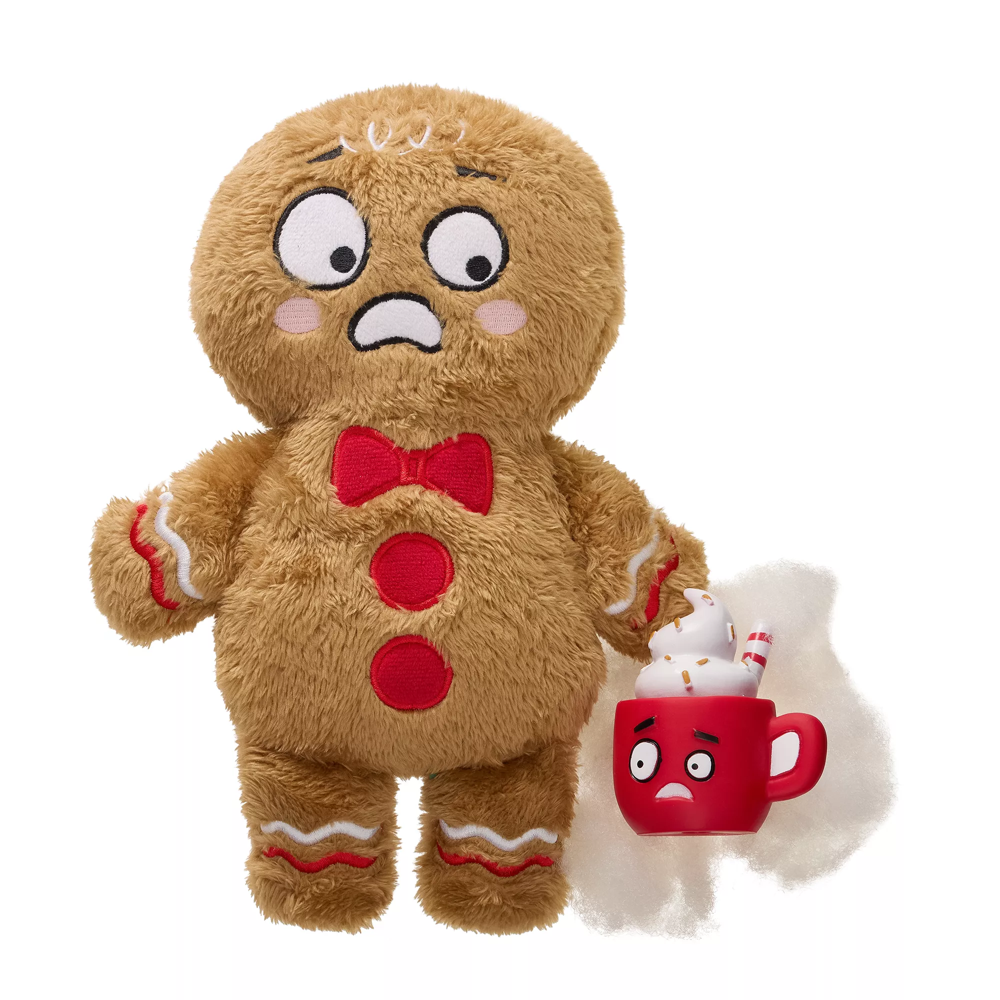 OMG Surprise For Goodness Bakes Gingerbread Man Dog Toy