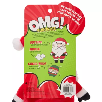 Product OMG Surprise Santa 's BFF Dog Toy