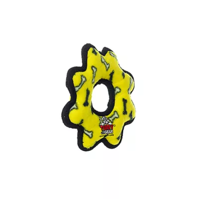 Product TUFFY® JR Gear Ring Yellow Bone Dog Toy