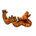 TUFFY® Orange Dragon Dog Toy image thumbnail 3
